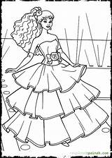 Pages Coloring Fashion Dresses Girls Model Printable Getcolorings Color Fa Designlooter sketch template
