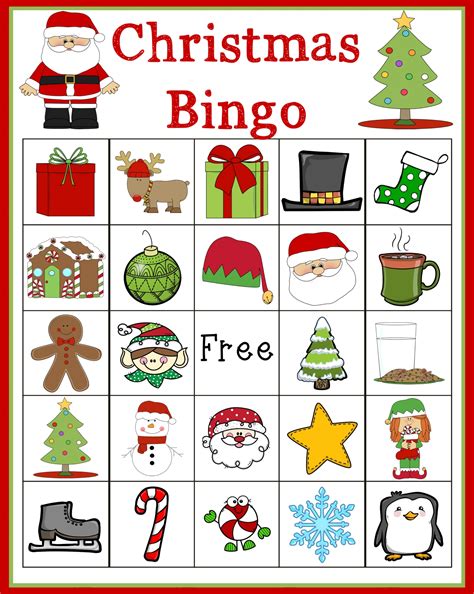 christmas bingo printable