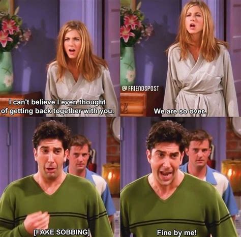 Friends Ross And Rachel Friends Funny Moments Friends