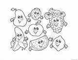 Fruit Coloring Salad Pages Getcolorings Color Kids sketch template