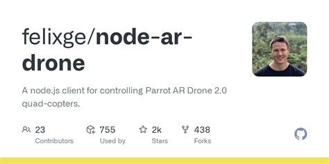 github felixgenode ar drone  nodejs client  controlling parrot ar drone  quad copters