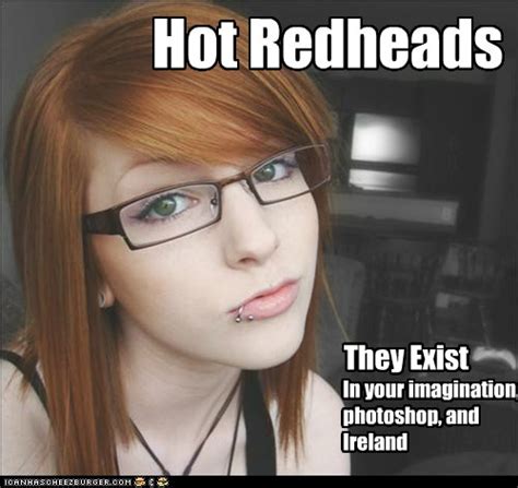 hot redheads cheezburger funny memes funny pictures