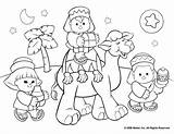 Coloring Christmas Pages Printable Kids Religious Nativity Sheets Christian Color Activity Colouring Preschool Sunday Little People Jesus Print Church Board sketch template