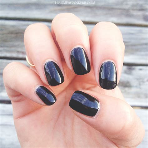 morgan taylor nail lacquer little black dress nail polish