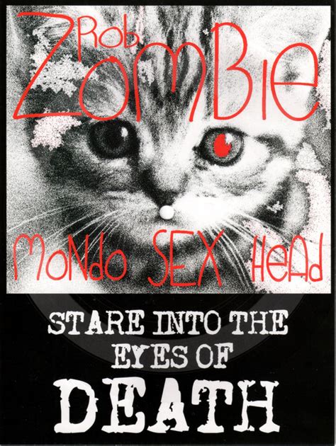Rob Zombie Mondo Sex Head Stare Into The Eyes Of Death 2012 Flexi