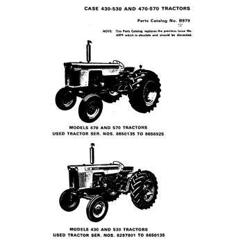 case draft  matic tractor sn       pictorial index