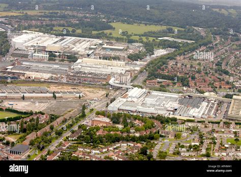 aerial picture   mg rover car factory longbridge birmingham uk
