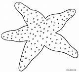 Coloring Pages Starfish Kids Printable Star Fish Ocean Marine Animals Print Drawings Preschoolers Underwater Choose Board Templates Cool2bkids sketch template