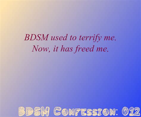 Bdsm Confession Of A Bottom – Telegraph