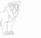 Kovu Coloring Pages sketch template