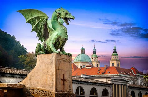 the dragon bridge ljubljana i slovenia ljubljana magical places