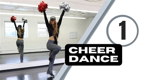 Cheer Dance Routine Step By Step Cheerleading Dance Tutorial Pom Poms