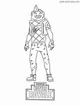 Fortnite Coloring Pages Print Printable Color Sheets sketch template