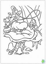 Alice Coloring Wonderland Pages Trippy Dinokids Book Popular Disney Close Library Coloringdisney sketch template