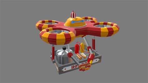 hot dog drone    model  oscarww  sketchfab