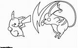 Raichu Pokemon Pikachu Coloring Pages Vs Pichu Lineart Color Drawings Printable Getcolorings Deviantart Genuine sketch template