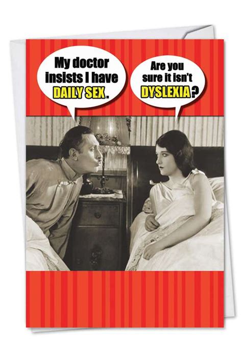 Daily Sex Valentine S Day Funny Paper Greeting Card