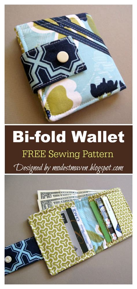 printable wallet sewing pattern ahoy comics