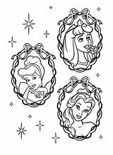Princesas Colorear sketch template