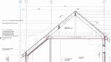 Roof Framing Section Small House Fhb Prohome sketch template