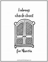 Narnia Wardrobe Drawing Printable Coloring Paintingvalley Draw Use sketch template