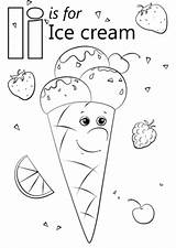 Coloring Letter Ice Cream Pages Printable Alphabet Preschool Igloo Kids Supercoloring Pre Words Category Abc Insect Drawing Work Categories Choose sketch template