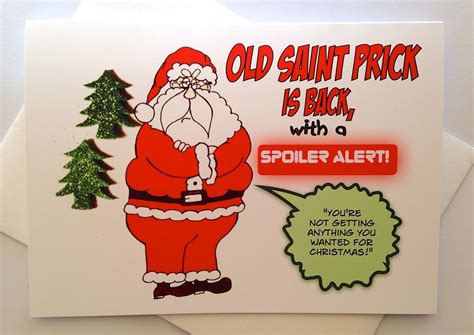 funny christmas card adult christmas card naughty santa