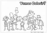 Arnold Desenho Turma Nickelodeon Colorear sketch template