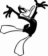 Looney Tunes Daffy sketch template