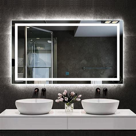 bolcom badkamerspiegel xcm led spiegel met verlichtingwandspiegelenkele touch