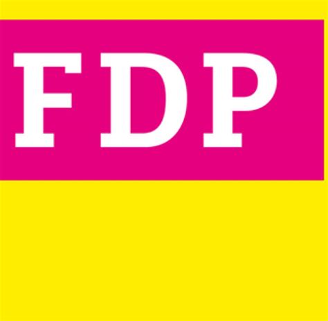 fdp logo das fdp logo vom adler zu magenta bilder fotos welt