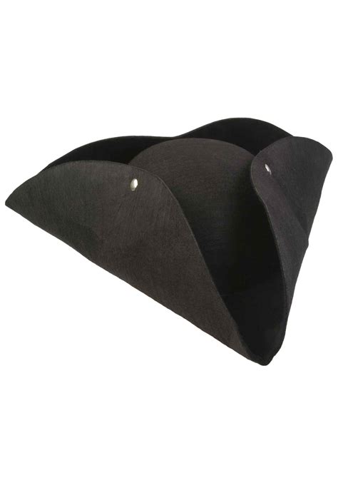 mens deluxe tricorn pirate hat