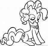 Pie Pinkie Coloring Pages Getdrawings Pony Little sketch template