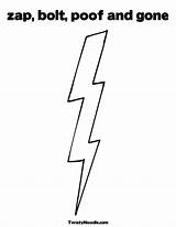 Bolt Lightning sketch template