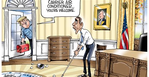 cartoonist gary varvel trump s carrier deal