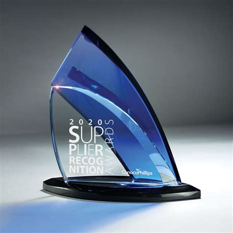 glass trophies  awards awardmakers