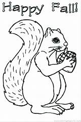 Squirrel Coloring Pages Baby Getcolorings Printable sketch template
