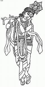 Krishna Janmashtami Radha Hindu Hare Familyholiday sketch template