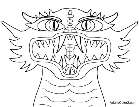 dragon coloring pagesfearsome  fun