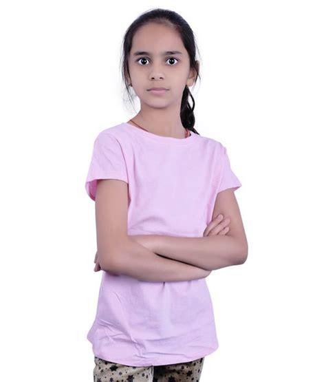 pink swin pink cotton  shirts  girls   snapdeal  rs