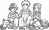 Coloring Ash Ketchum Pokemon Pages Pikachu Xy Friends Misty Ages Brok Catch Printable Wecoloringpage Library Clipart Comments Getcolorings Print Coloringhome sketch template