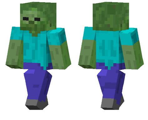 zombie skin minecraft pe skins