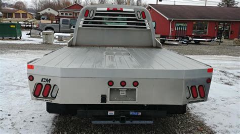 cm  aluminum flatbed chevydodge single rear wheel  pickup replacement   trailer