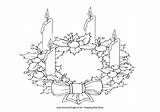Wreath Advent Coloring Colouring Pages Christmas Color Printable Catholic Kids Activityvillage Wreaths Bells Activity Books Inside Print Popular Getcolorings Coloringhome sketch template