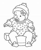 Coloring Baby Pages Boy Printable Kids Babies Ausmalbilder sketch template