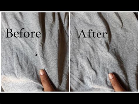 diy   repair holes  clothes  stitching   min youtube