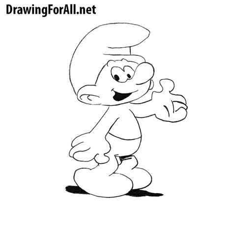 draw  smurf drawingforallnet