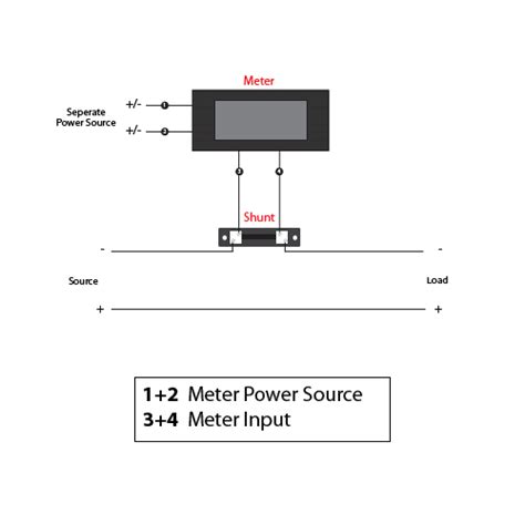 wiring diagram  digital ammeter wiring diagram