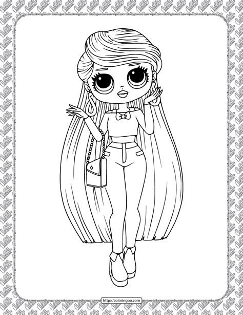 lol omg dolls series  coloring pages  coloring pages