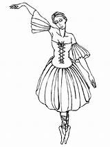 Coloring Pages Ballerina Dance Tap Girl Ballet Awesome Renaissance Positions Getcolorings Printable Color sketch template